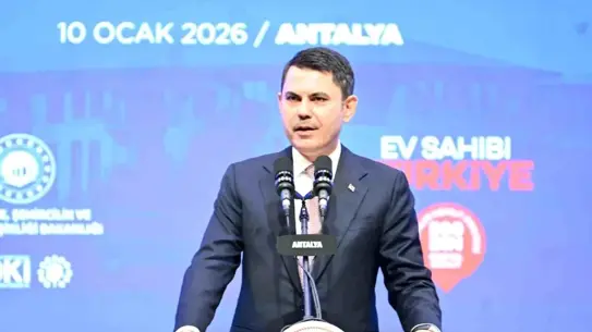 Antalya’da 13.213 Sosyal Konut İçin Kura Çekimi Gerçekleşti: Murat Kurum Katıldı