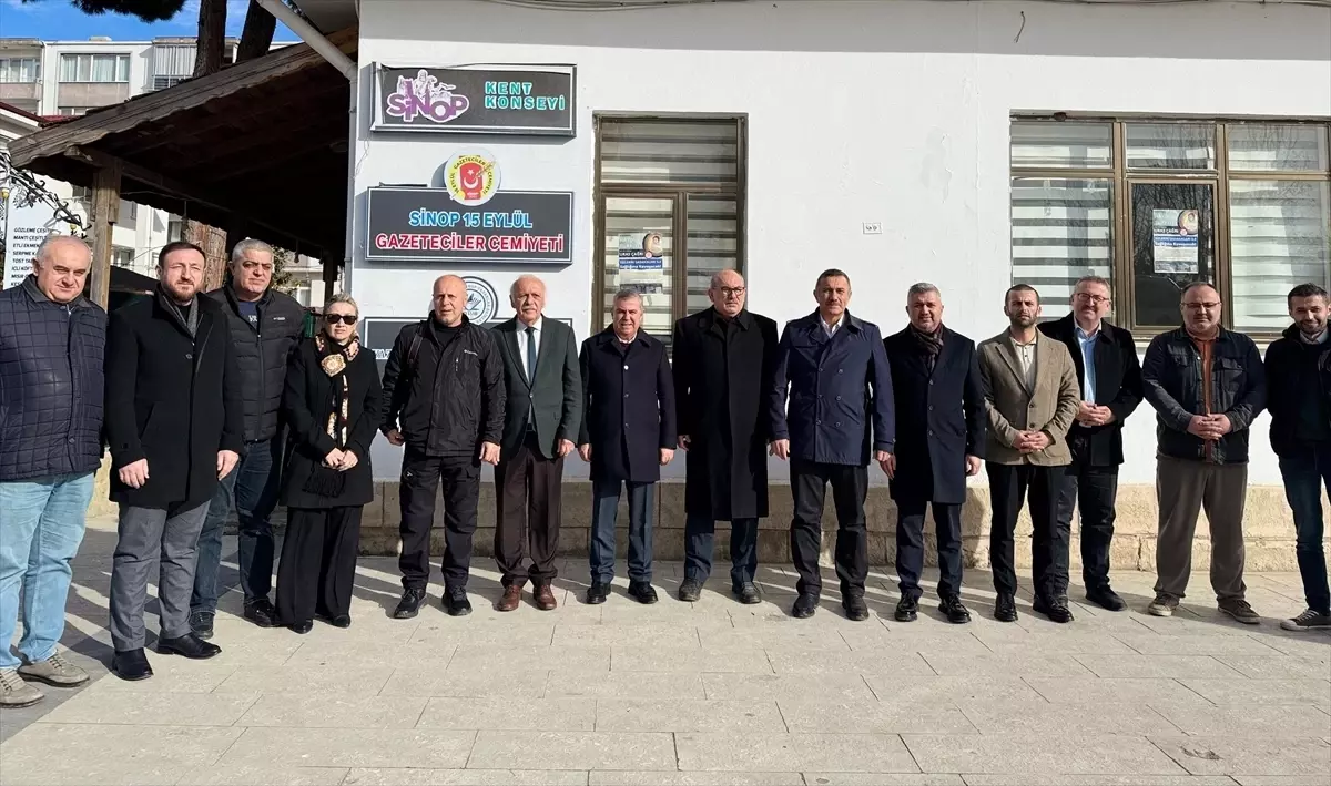 Sinop’ta Nazım Maviş, Gazeteciler Günü’nü Coşkuyla Karşıladı