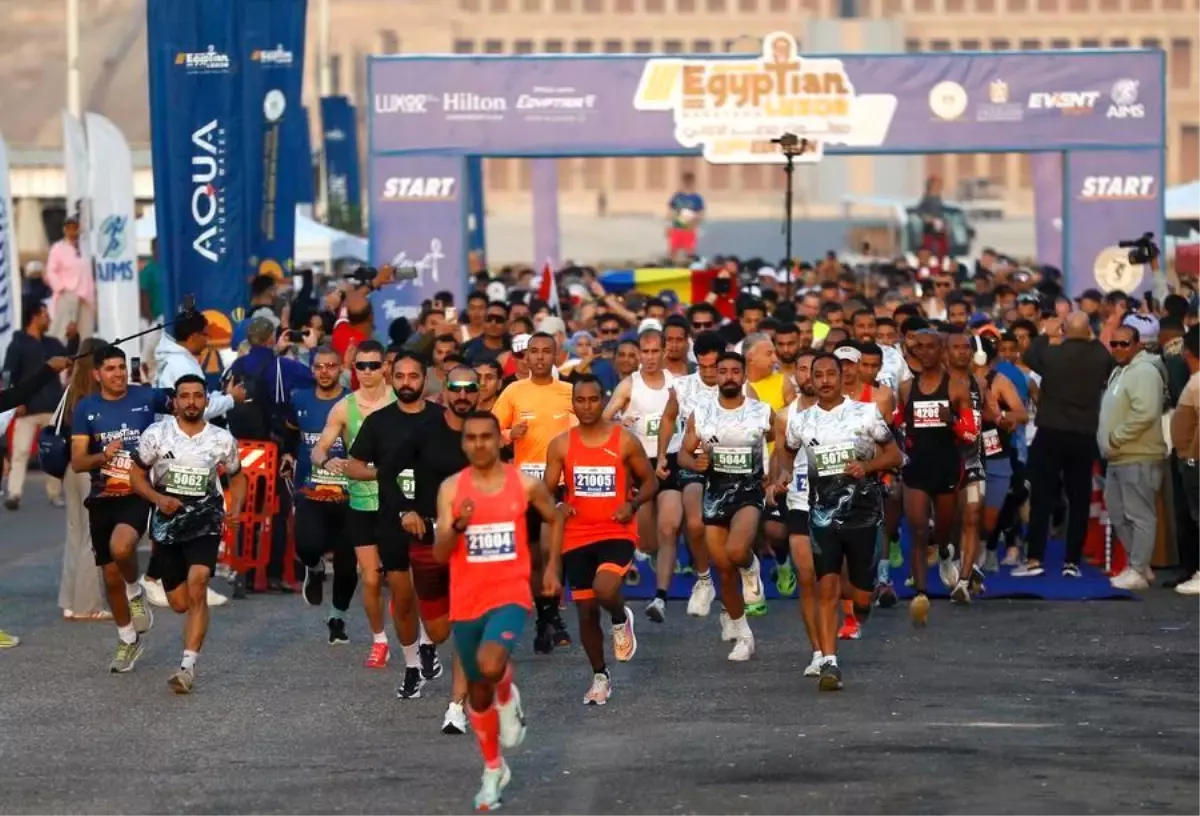 Luksor’da 33. Mısır Maratonu Coşku Dolu Atmosferde Gerçekleşti