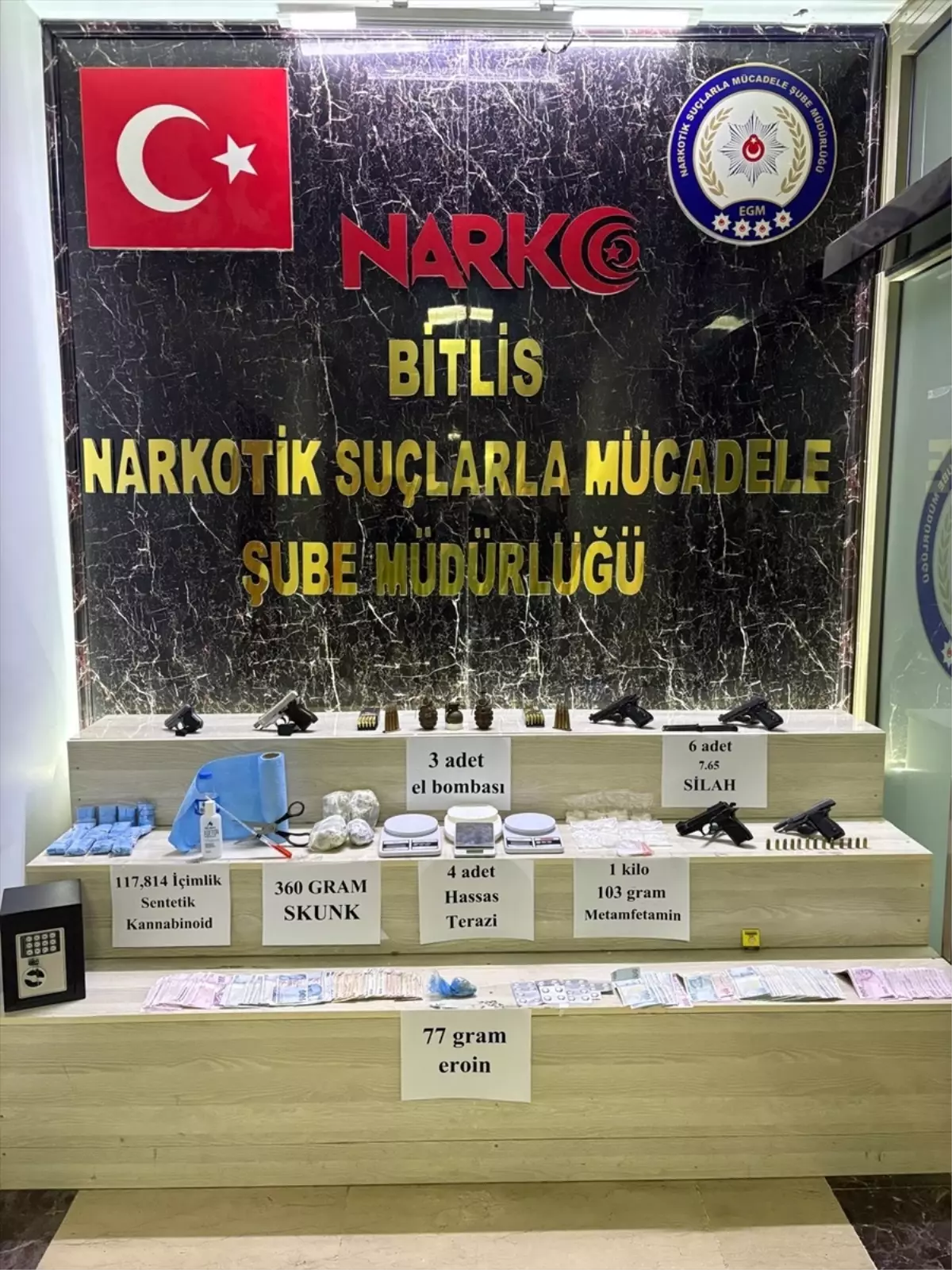 Bitlis’te Uyuşturucu ve Silah Operasyonunda 27 Şüpheli Tutuklandı