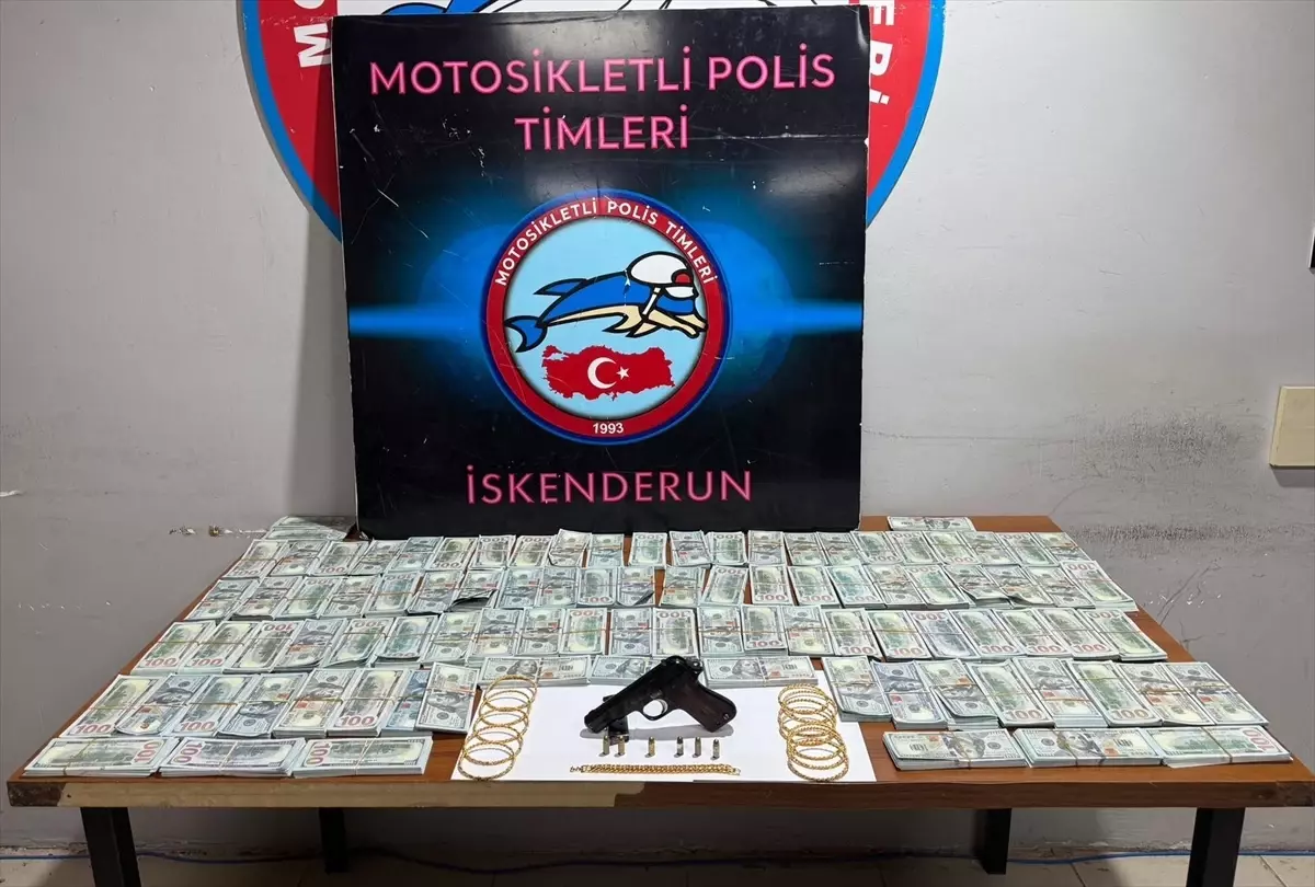 Hatay’da Sahte 1 Milyon Dolar ve Altın Operasyonu: 3 Şüpheli Tutuklandı