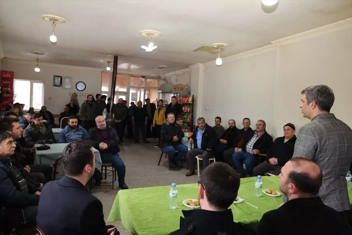 Kapadokya Alan Başkanı Cem Aslanbay, Taşkınpaşa’da Vatandaşlarla Buluştu