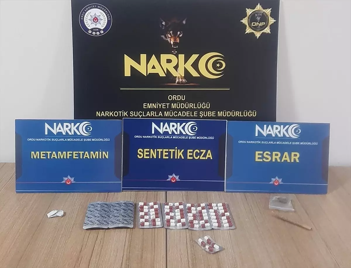 Altınordu'da Uyuşturucu Operasyonu: 6 Şüpheli Gözaltına Alındı