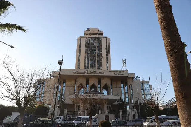 Saldırının etkilediği bina cephesi