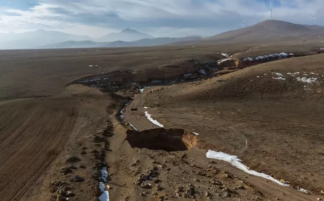 Obruk detay fotoğrafı