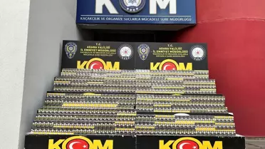 Ele geçirilen sigara paketleri