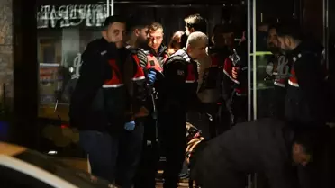 Operasyon sonrası otelde polis ekipleri