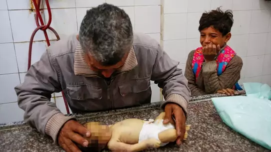 Gazze’de Düşen Sıcaklıklar Hayatı Tehlikeye Atıyor: 7 Günlük Bebek Donmuş Ölümle Yüzleşti