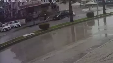 Kazada kullanılan kamyonet ve yol durumu