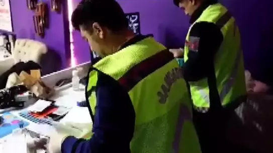 Operasyon sırasında çekilen fotoğraf