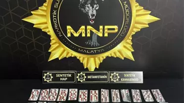 Operasyon sırasında ele geçirilen uyuşturucu maddeler