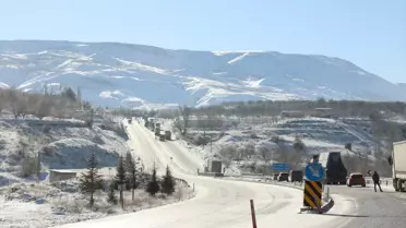 Buzlu yol koşulları