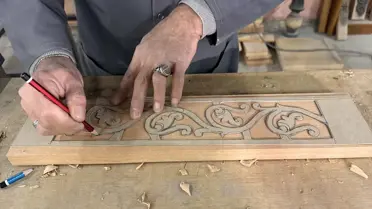 Ustaların çalışırken çekilmiş fotoğrafı