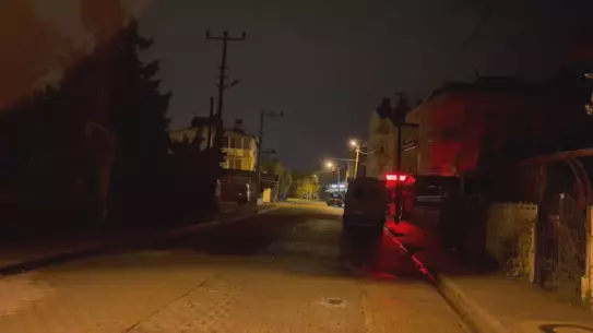 Deprem anına ait fotoğraf