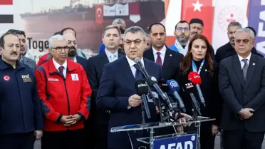 Sudan'a gönderilen insani yardım malzemeleri