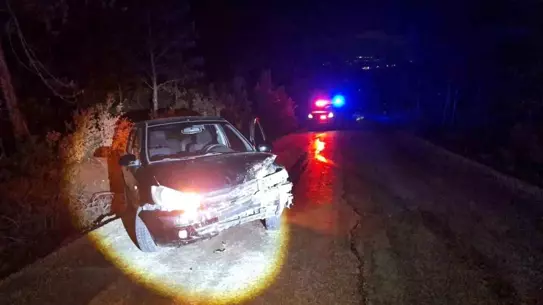 Bilecik'te Kontrolden Çıkan Araç Ağaca Çarptı: Sürücü Yaralı