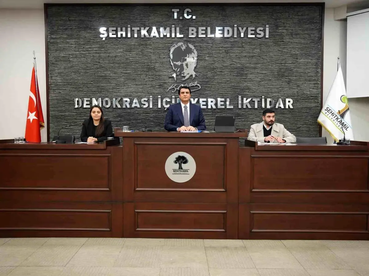 Şehitkamil Belediyesi'nde Ocak Ayı Meclis Toplantısı Umut Yılmaz Yönetiminde Gerçekleşti