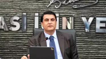 Başkan Yılmaz'ın Çalışan Gazeteciler Günü fotoğrafı