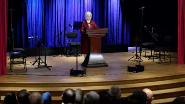 Emine Erdoğan, Palet Türk Müziği İlkokulu'nda Sanat ve Medeniyet Üzerine Konuştu