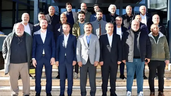 Etkinlikte Kaymakam Soysal ve gazeteciler