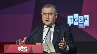 TGSP 5. Genel Kurulda Bakan Bak