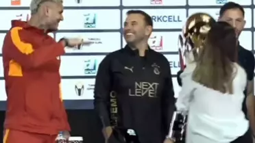 Icardi'nin kupaya yaptığı esprili hareket