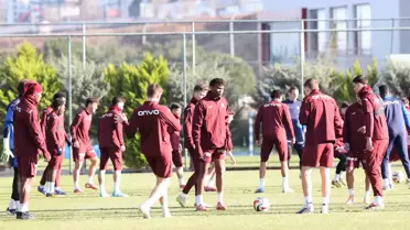 Trabzonspor ve İstanbulspor hazırlık antrenmanı