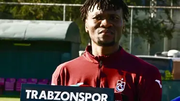 Nwaiwu’nun Trabzonspor antrenman görüntüsü