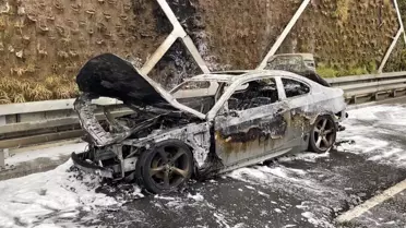 Fatih’te Trafik Halindeki Otomobilde Ani Yangın: İtfaiye Hızlı Müdahale Etti