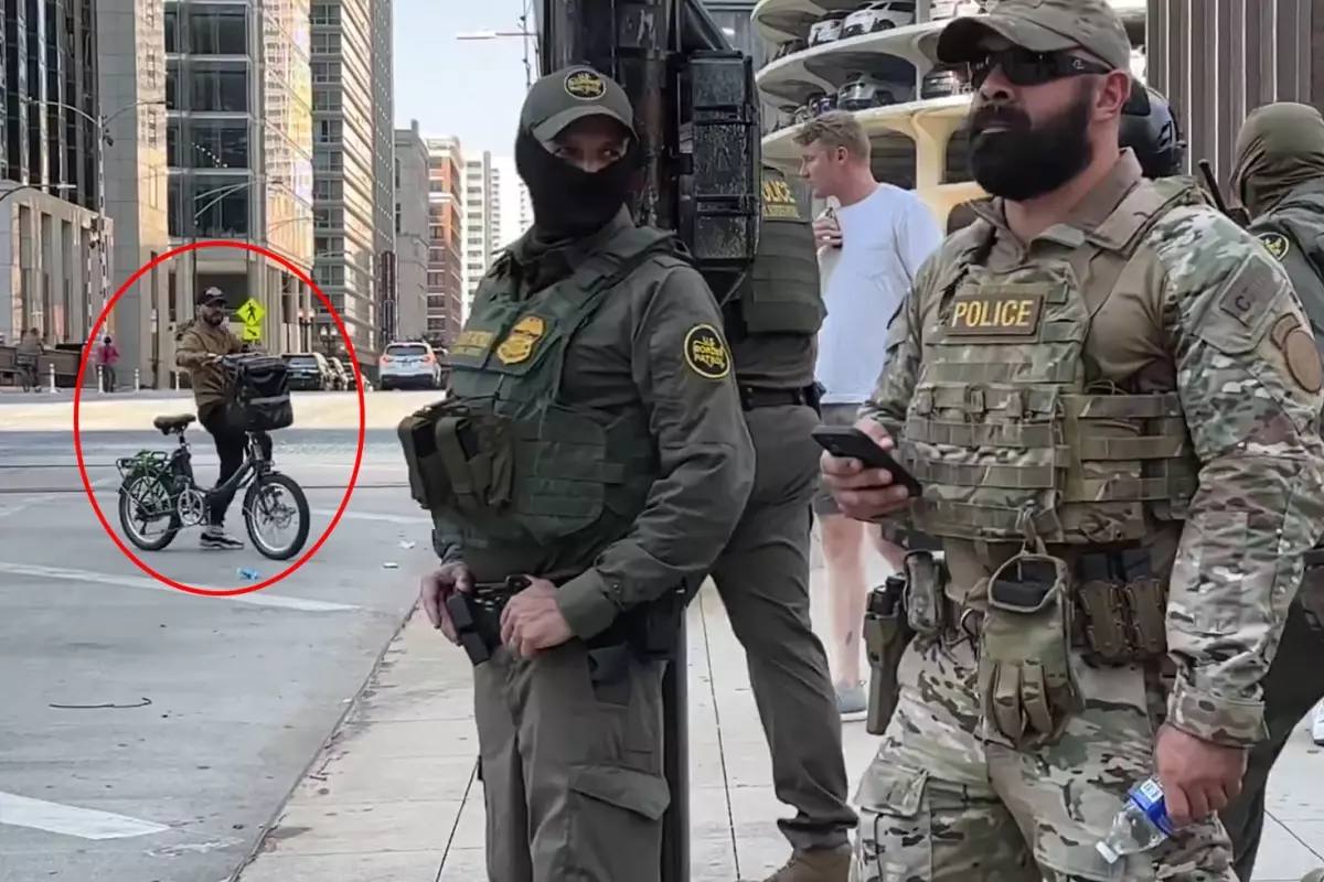 Chicago’da Bisikletli Göçmen’e Polis Takibi: Kaçmayı Başardı