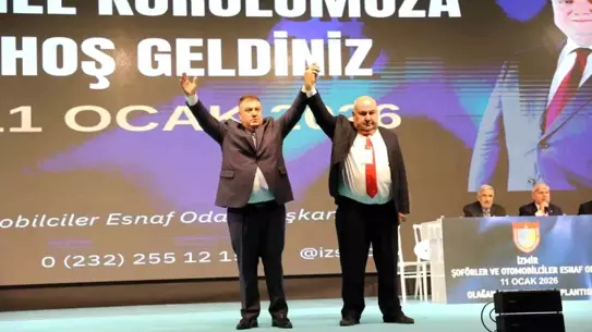 İzmir Şoförler ve Otomobilciler Esnaf Odası toplantısı