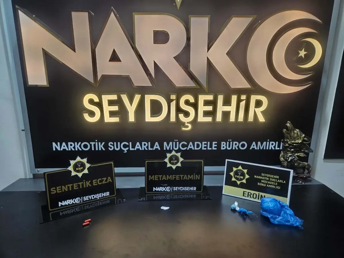 Seydişehir'de Uyuşturucu Operasyonu: İki Şüpheli Gözaltına Alındı