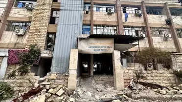 Hastane içinde militanların kullandığı odalar