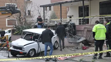 Kaza sonrası Ödemiş sokakları