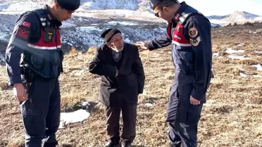 Jandarma ekibi Ziya Erdoğan'ı dağda buldu