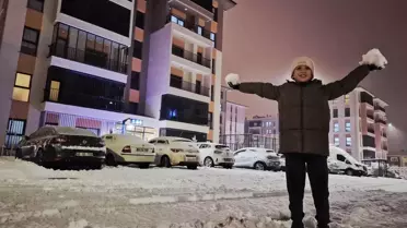 Malatya’da Yoğun Kar Şiddetini Artırdı, Okullar Bir Gün Kapandı