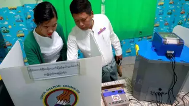 Myanmar seçim ana fotoğrafı