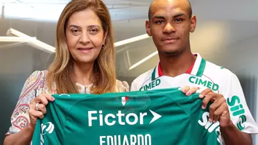 Palmeiras, 16 Yaşındaki Eduardo Conceição’a 100 Milyon Euro Serbest Kalma Bedeliyle Rekor Sözleşme İmzaladı