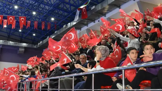 Maç anından bir kare