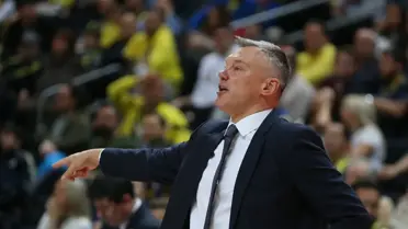 Maçın kritik anlarından bir fotoğraf