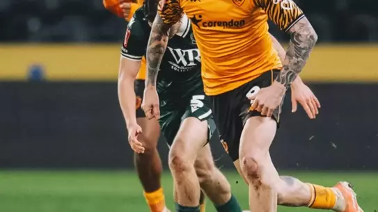 Hull City'nin galibiyet sevinci