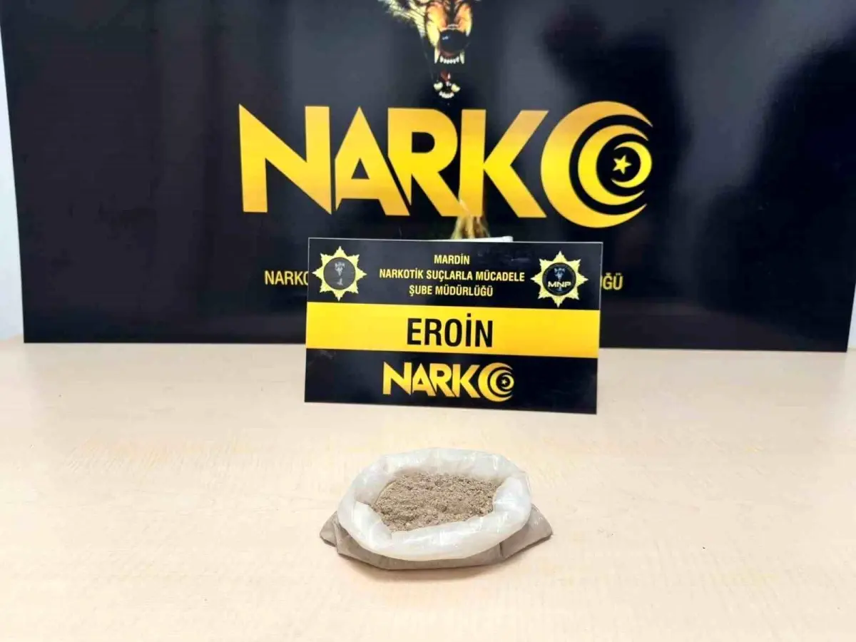 Mardin'in Kızıltepe İlçesinde 207 gram Eroin Ele Geçirildi, 4 Şüpheli Gözaltına Alındı