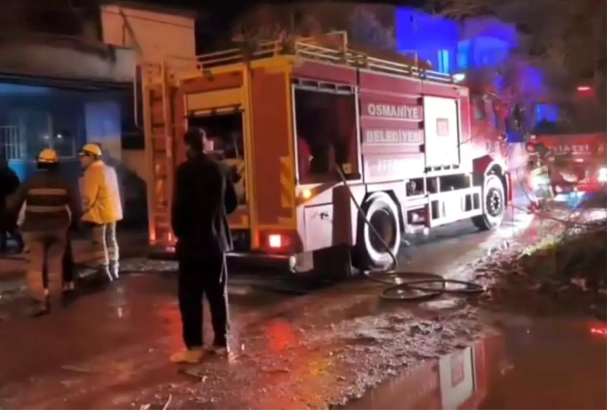 Osmaniye'de Müstakil Evde Çıkan Yangın Kontrol Altına Alındı