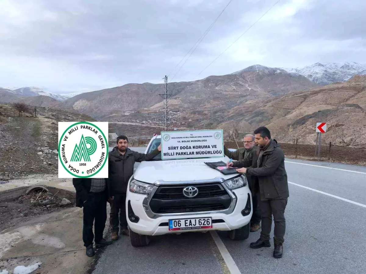 Siirt’te Kaçak Avcılara 14.911 TL Ceza Kesildi