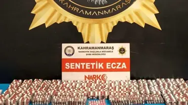 Ele geçirilen uyuşturucu haplar