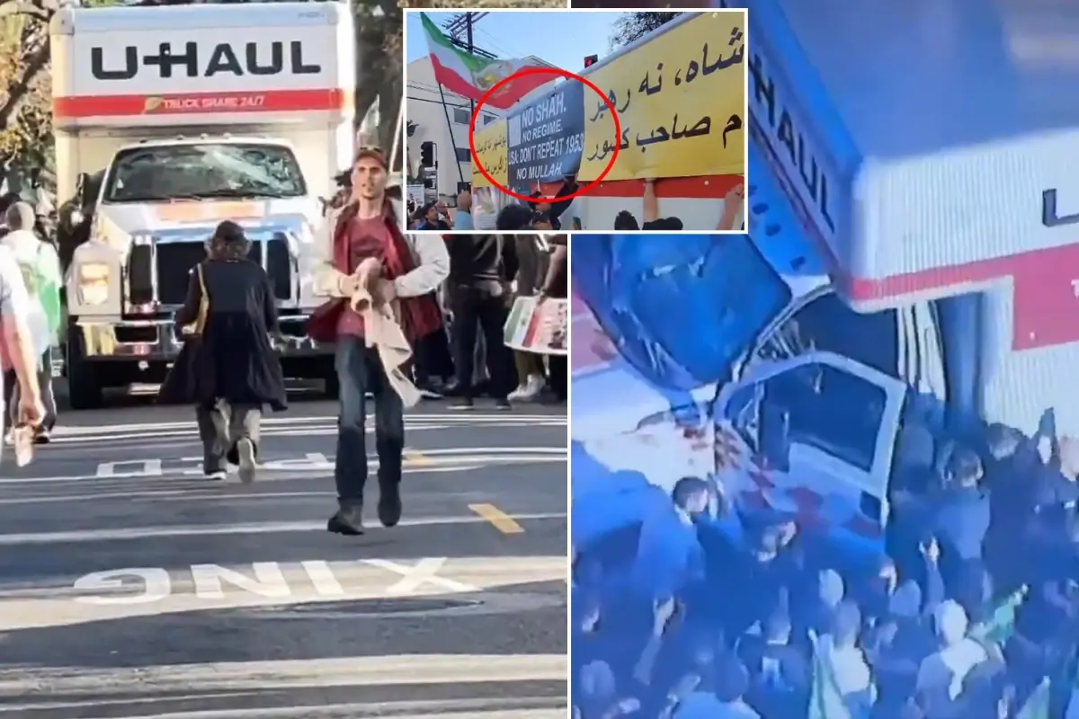 Los Angeles’ta İran Protestosuna Kamyon Saldırısı: Çok Sayıda Yaralı