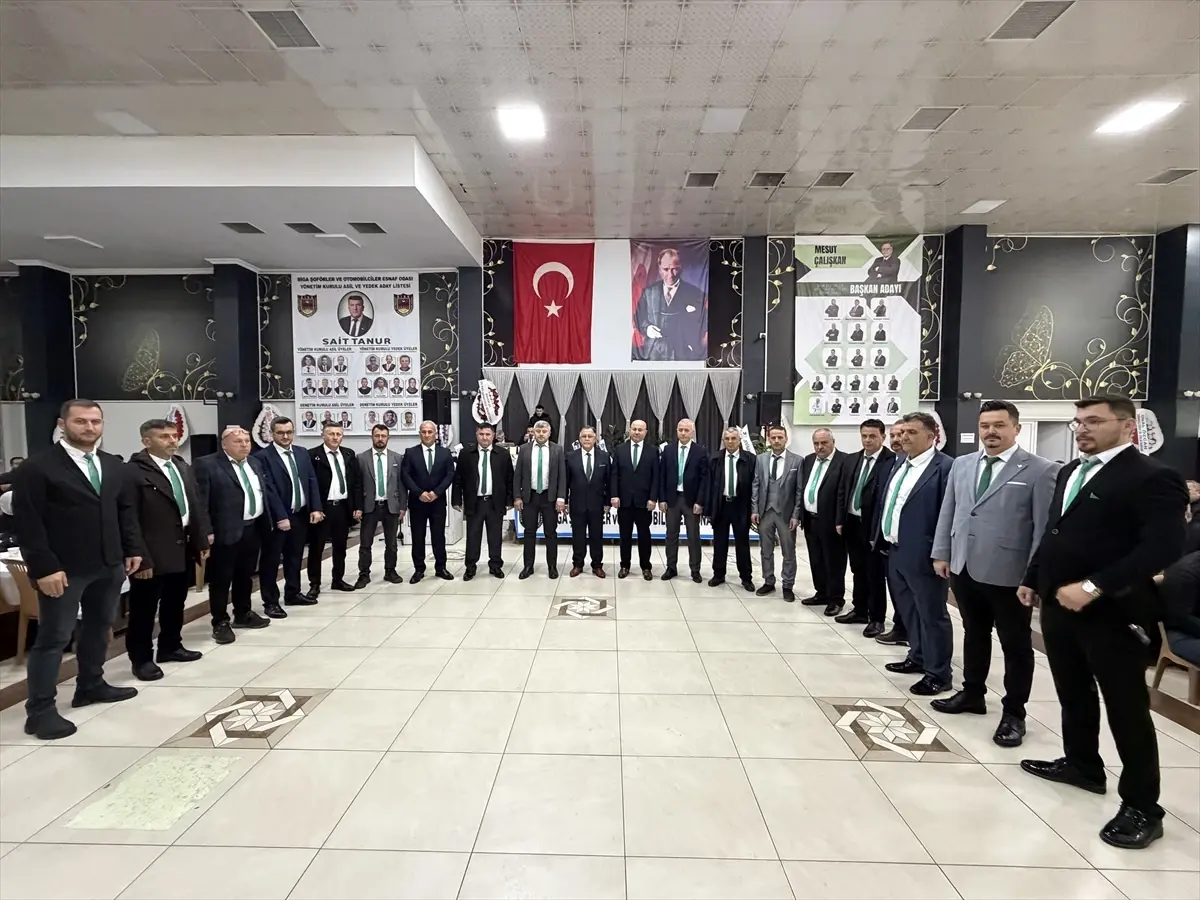 Sait Tanur, Biga Esnaf Odası Başkanlığına Bir Kez Daha Seçildi