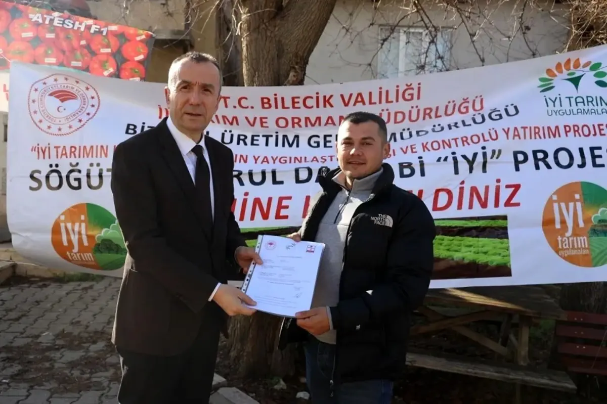 Bilecik Söğüt’te Marul Üretimi Resmi Sertifikasını Aldı