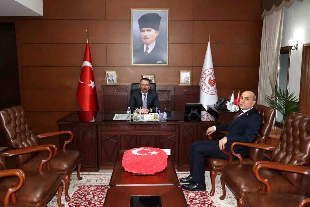 Vali Hacıbektaşoğlu, TTK Genel Müdürü Kiraz ile Görüştü: Kurumun Ekonomik Rolü ve Planları