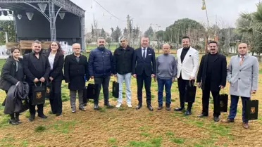 Alasehir'de üzüm bağları